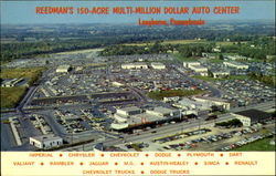 Reedman's 150 Acre Multi Million Dollar Auto Center Postcard