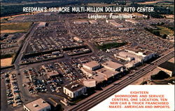 Reedman's 150-Acre Multi-Million Dollar Auto Center Langhorne, PA Postcard Postcard