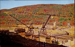 Beautiful Allegheny Dam And Reservoir, Route 59 Postcard