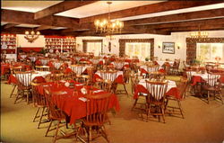 The Colonial Room At The Sportsman Motel, Route 940 Postcard