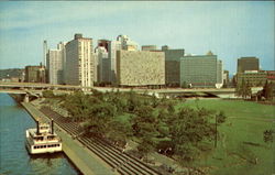 View From The Manchester Bridge Postcard