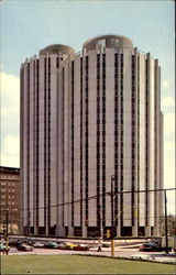Distinctive Dormitory Towers, University of Pittsburgh Postcard