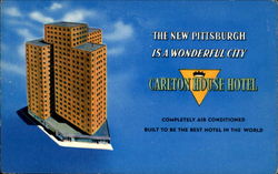 Carlton House Hotel Postcard