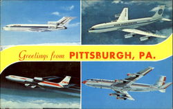 Greetings From Pittsburgh Postcard