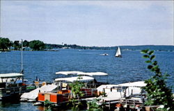 Conneaut Lake, U. S. 6 & 322 Pennsylvania Postcard Postcard