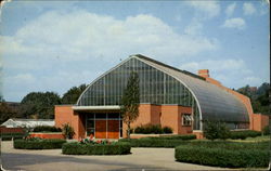 Conservatory Aviary, West Park Postcard