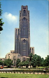 University Of Pittsburgh Postcard