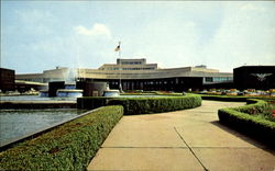 Fountain Greater Pittsburgh Airport Postcard