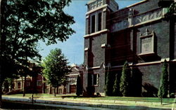 Main Entrance To Auditorium Postcard