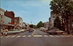 Main Street Postcard