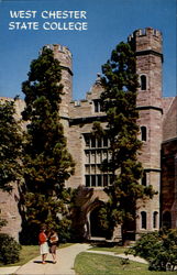 West Chester State College Postcard