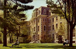 Main Building Woman's Dormitory, West Chester State College Postcard