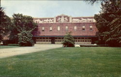 Farm Show Building Postcard