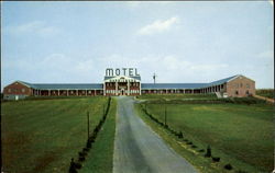 Motel Harrisburg, U. S. Route 230 Postcard