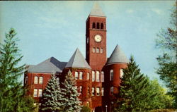 Old Min, Slippery Rock College Postcard