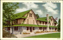 Central House Postcard