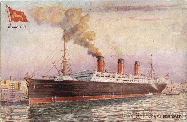 Cunard Line RMS Berengaria Boats, Ships