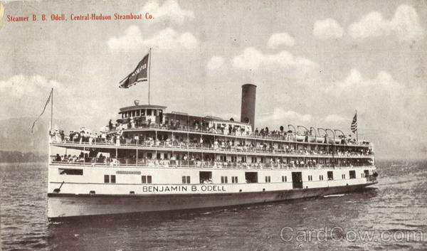Steamer Benjamin B. Odell Central Hudson Steamboat Co