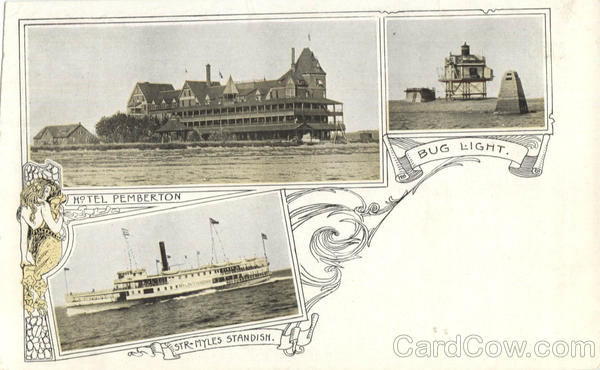 Hotel Pemberton Bug Light Steamer Myles Standish multi-view