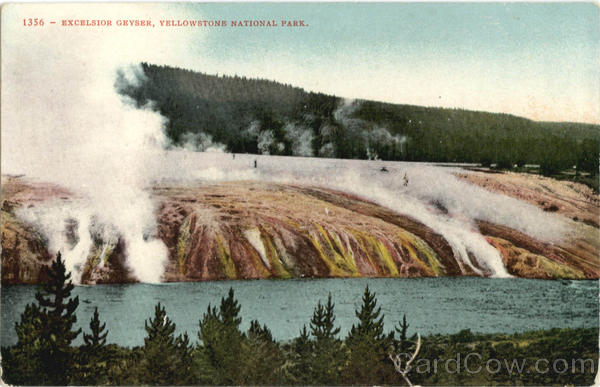 Excelsior Geyser Yellowstone National Park Wyoming