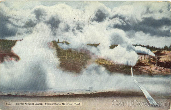 Norris Geyser Basin Yellowstone National Park Wyoming