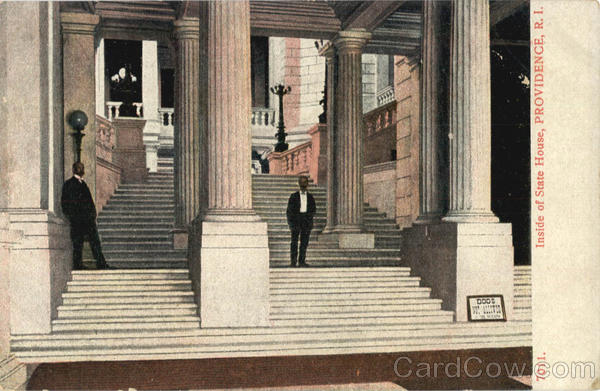 Inside of State House Providence Rhode Island