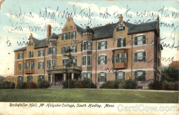 Rockefeller Hall, Mt. Holyoke College South Hadley Massachusetts