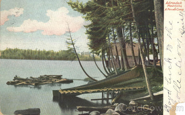 Adirondack Mountains, A Private Camp New York