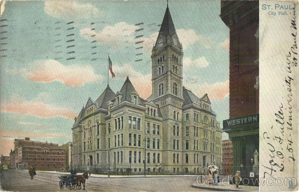 Tucks: St. Paul City Hall Minnesota