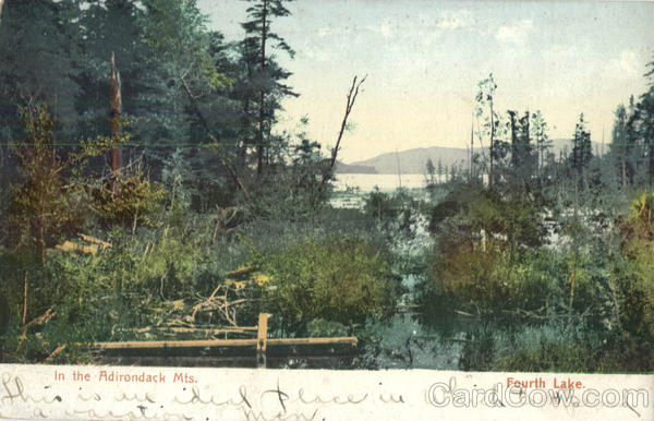 In the Adirondack Mts, Fourth Lake Adirondack Mountains New York