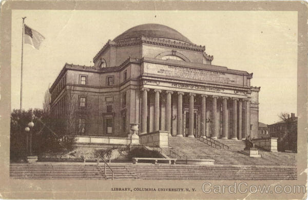 Library, Columbia University New York City