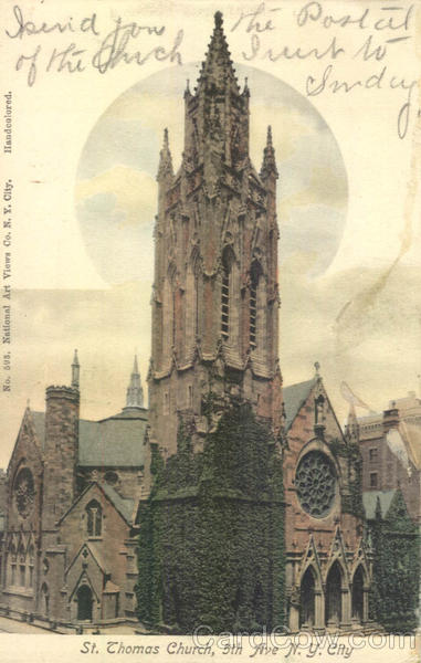 St. Thomas Church, 5th Ave New York City