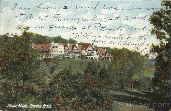 Shadow Brook Lenox Massachusetts