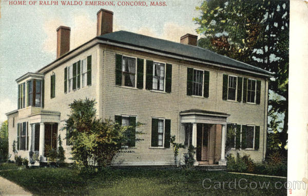 Home of Ralph Waldo Emerson Concord Massachusetts