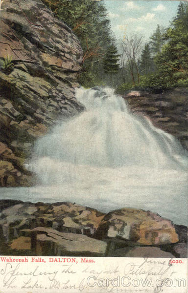 Wahconah Falls Dalton Massachusetts