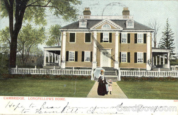 Longfellows Home Cambridge Massachusetts