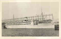 SS Boringuen Postcard