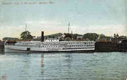 Steamer "City of Rockland" Postcard