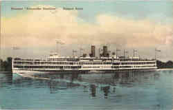 Steamer Alexander Hamilton Hudson River Postcard