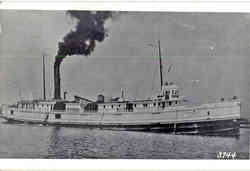 SS Lake Port Postcard