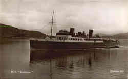 M.V. Lochfyne Postcard