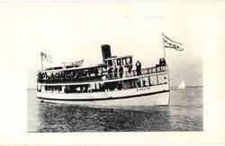 SS Evelyn Ocean Beach - Fire Island Postcard