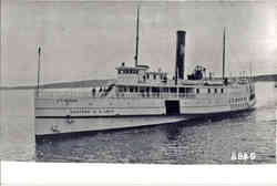 J.T. Morse Eastern S.S. Lines Postcard