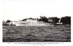M. V. MT. Washington, Wolfeboro Postcard