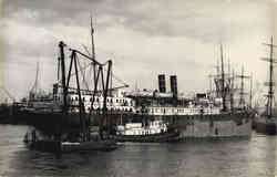 SS Monterey Oceanic Steamship Co. Postcard