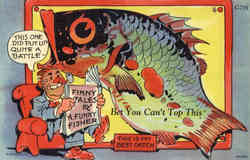 Fishing: Bet You Can't Top This Postcard