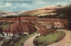 Canyon Hotel Yellowstone National Park, WY Postcard Postcard