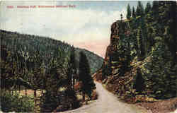 Obsidian Cliff Yellowstone National Park, WY Postcard Postcard