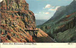 Golden Gate Yellowstone National Park, WY Postcard Postcard