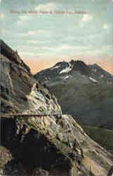 Along the White Pass and Yukon Railway Postcard